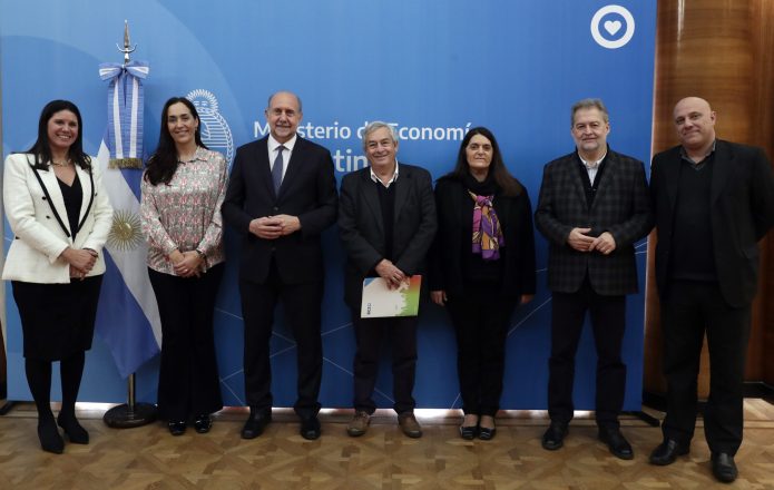 Perotti participó del lanzamiento de un programa nacional de