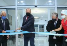 Photo of Perotti participó de la inauguración del hospital modular de Timbúes