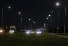 Photo of Nueva iluminación LED de un tramo de la autopista Rosario – Santa Fe