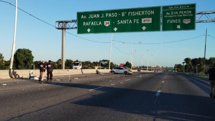 Photo of Fuerte choque con heridos en Circunvalación y Mendoza