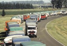 Photo of Tras el paro general, gran cantidad de camiones llegan a los puertos