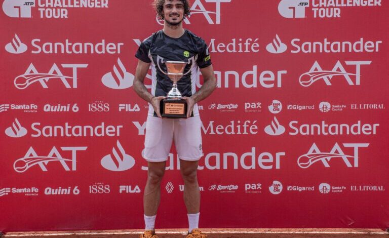 Photo of Collarini venció a Mena y se consagró campeón del Challenger de Santa Fe