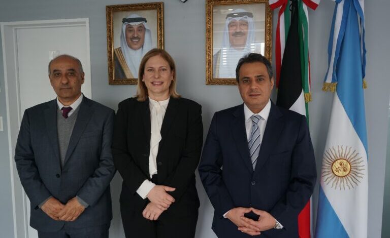 Photo of Scaglia se reunió con el embajador de Kuwait por el financiamiento de obras