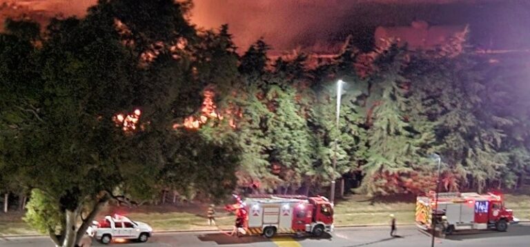 Photo of Se incendió un vagón en el Scalabrini Ortiz