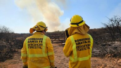 Photo of El trabajo de los brigadistas santafesinos evitó que se propague el fuego en una zona clave de Córdoba