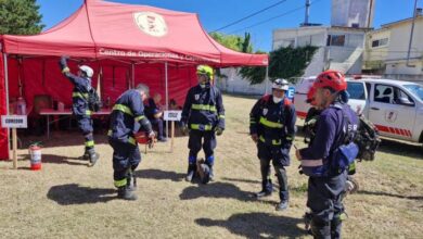 Photo of Intensa labor de los brigadistas santafesinos en la tragedia del hotel de Villa Gesell